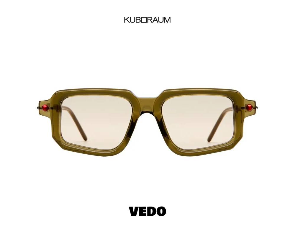 Kuboraum P23 Acetate Sunglasses vedosunglasses.com military green