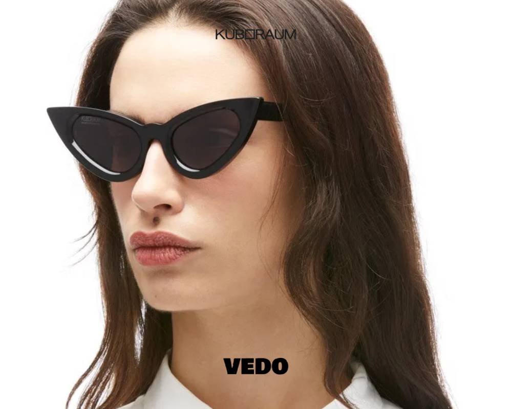 Kuboraum Y3 Feminine Cat-Eye Sunglasses vedosunglasses.com black shine