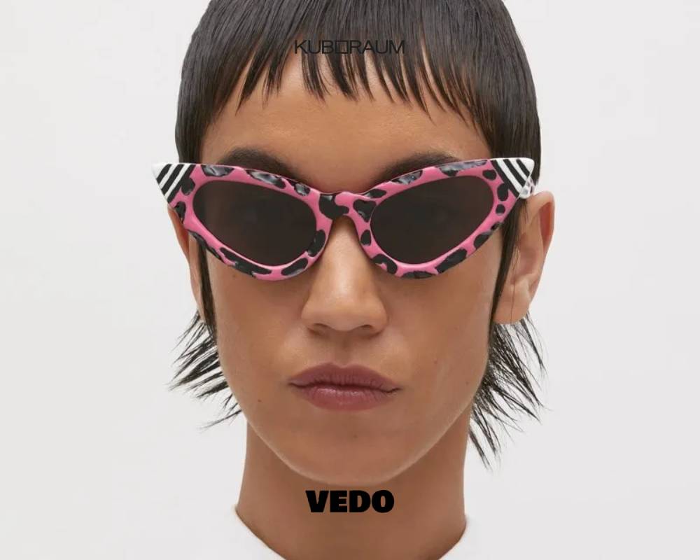 Kuboraum Y3 Feminine Cat-Eye Sunglasses vedosunglasses.com pop pink