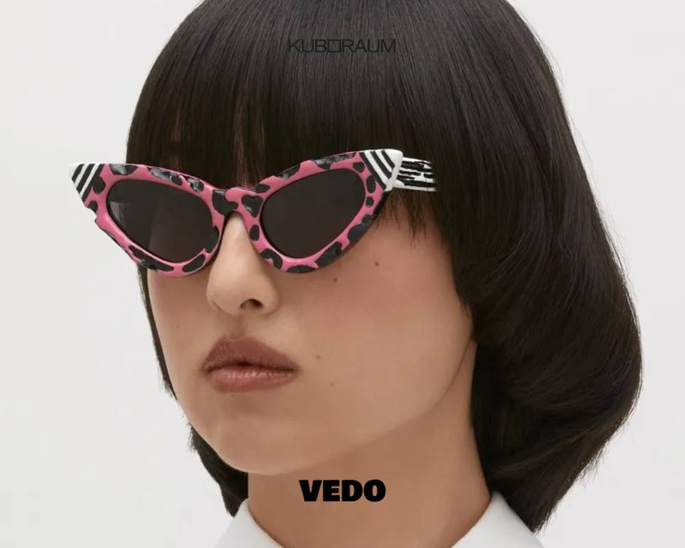 Kuboraum Y3 Feminine Cat-Eye Sunglasses vedosunglasses.com pop pink
