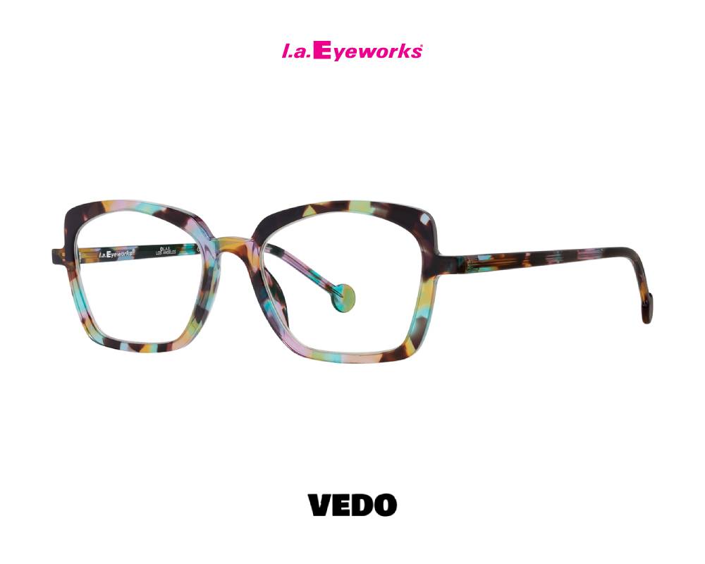 L.A. Eyeworks LOQUAT Women’s Eyeglasses multicolor