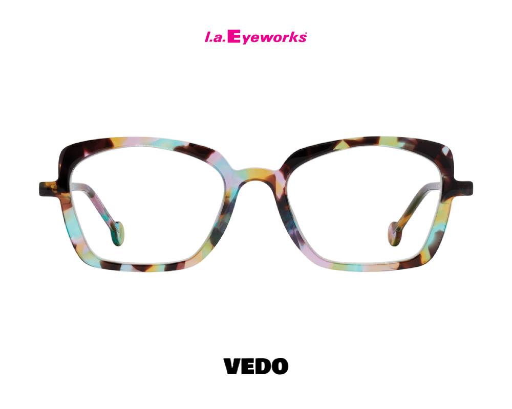 L.A. Eyeworks LOQUAT Women’s Eyeglasses multicolor