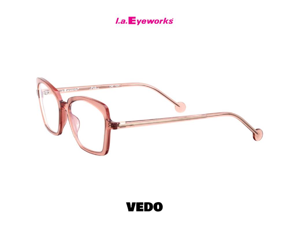 L.A. Eyeworks LOQUAT Women’s Eyeglasses pink