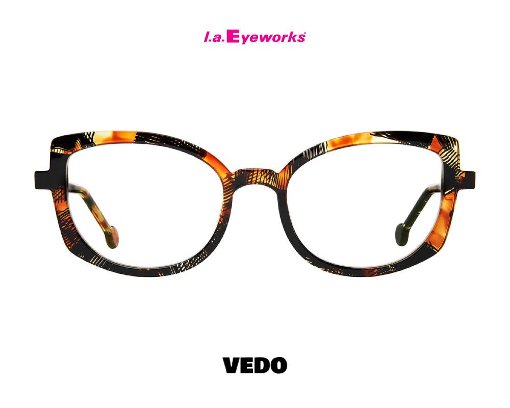 L.A. Eyeworks SEA RANCH butterfly Eyeglasses brown