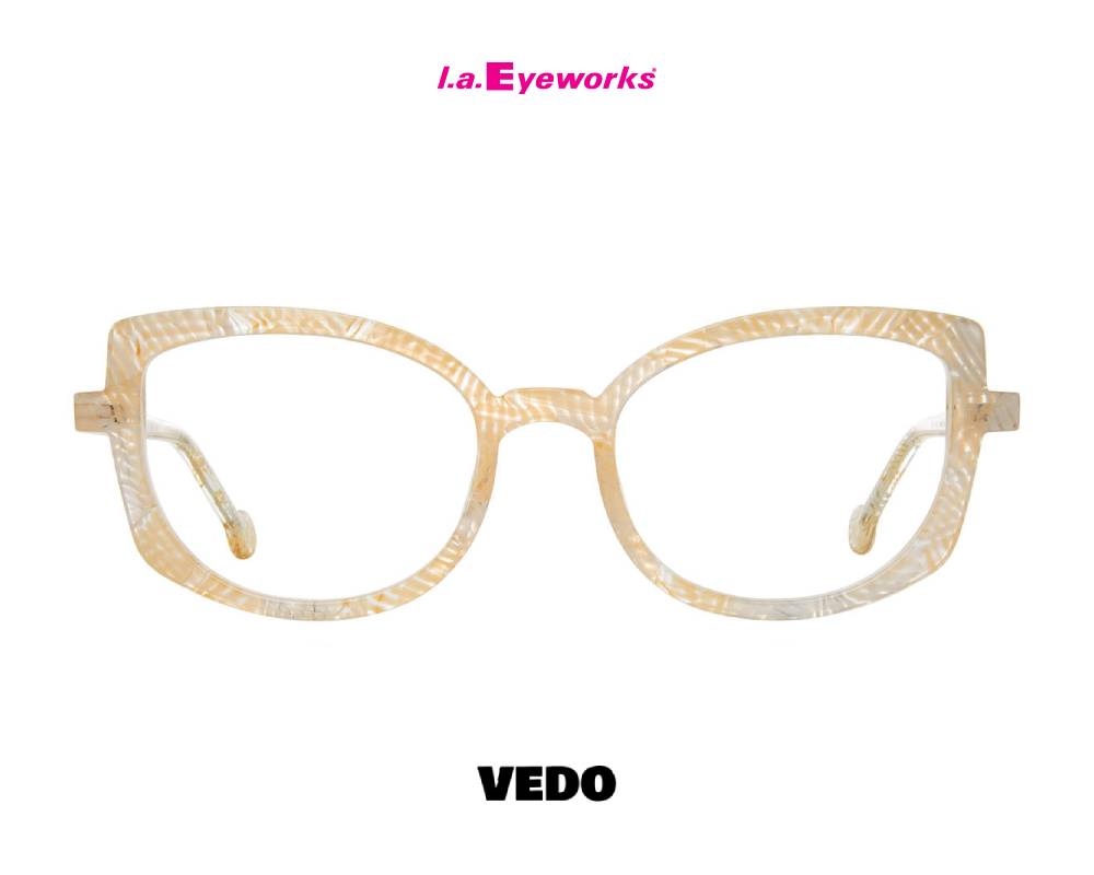 L.A. Eyeworks SEA RANCH butterfly Eyeglasses gold