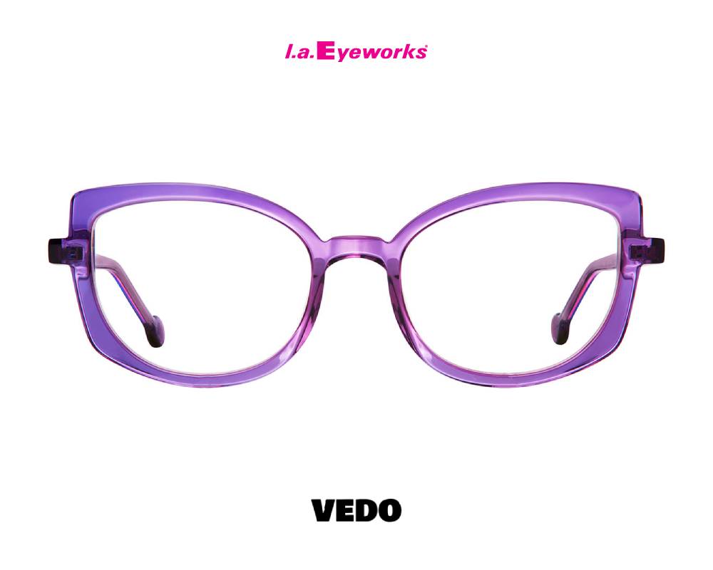 L.A. Eyeworks SEA RANCH butterfly Eyeglasses violet