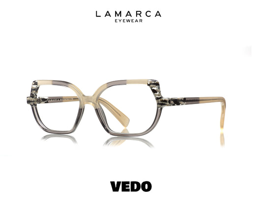 LAMARCA Mosaico 167 Small Cat Eye Eyeglasses vedosunglasses grey 