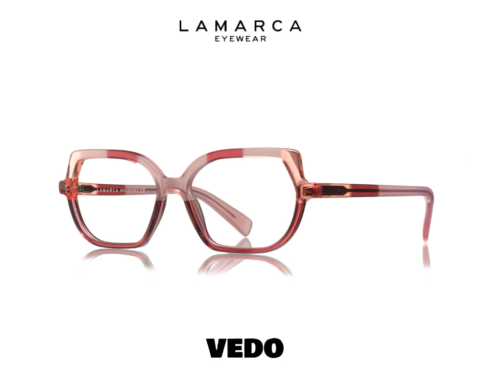 LAMARCA Mosaico 167 Small Cat Eye Eyeglasses vedosunglasses rose