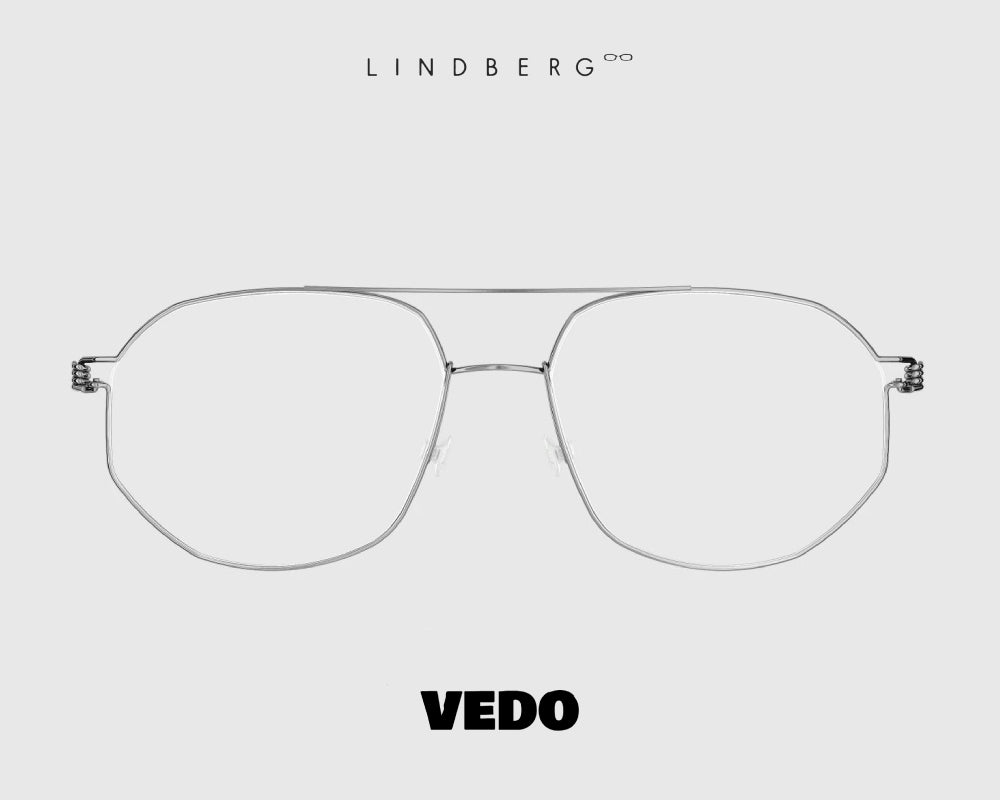 LINDBERG Air Titanium ANDREAS aviator eyeglasses vedosunglasses silver