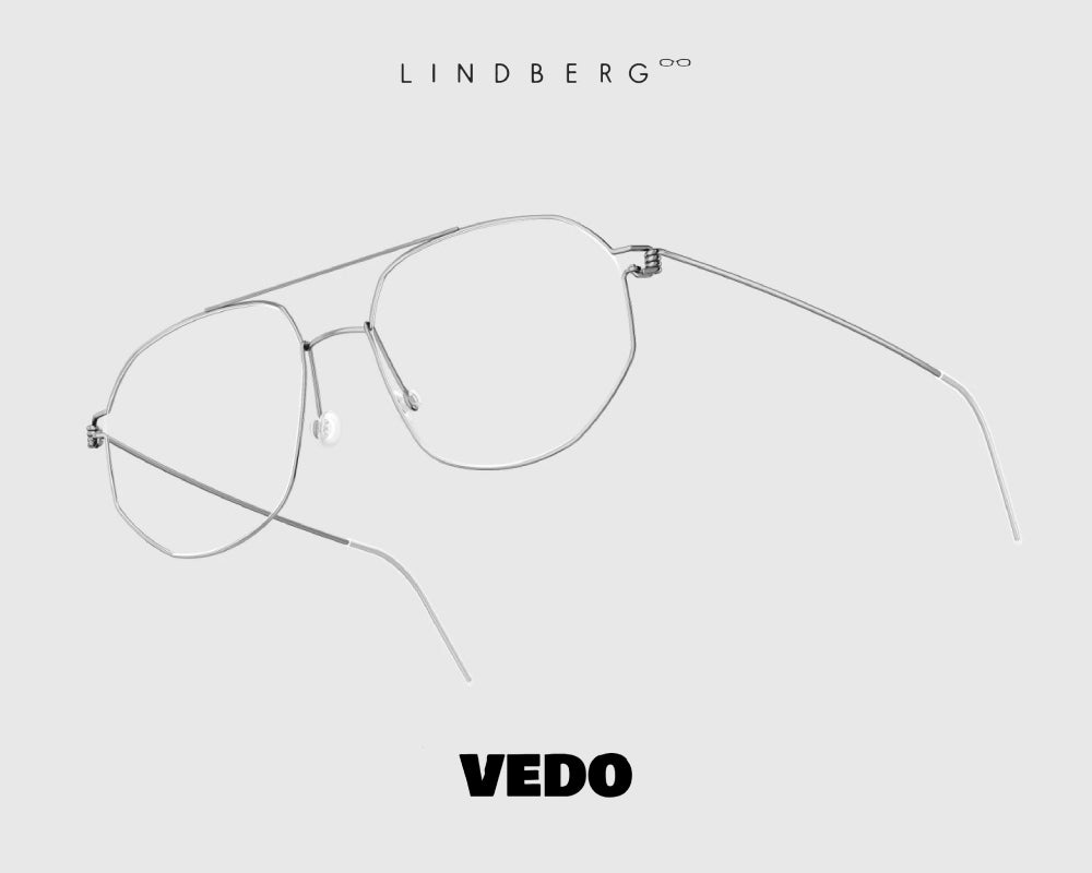 LINDBERG Air Titanium ANDREAS aviator eyeglasses vedosunglasses silver