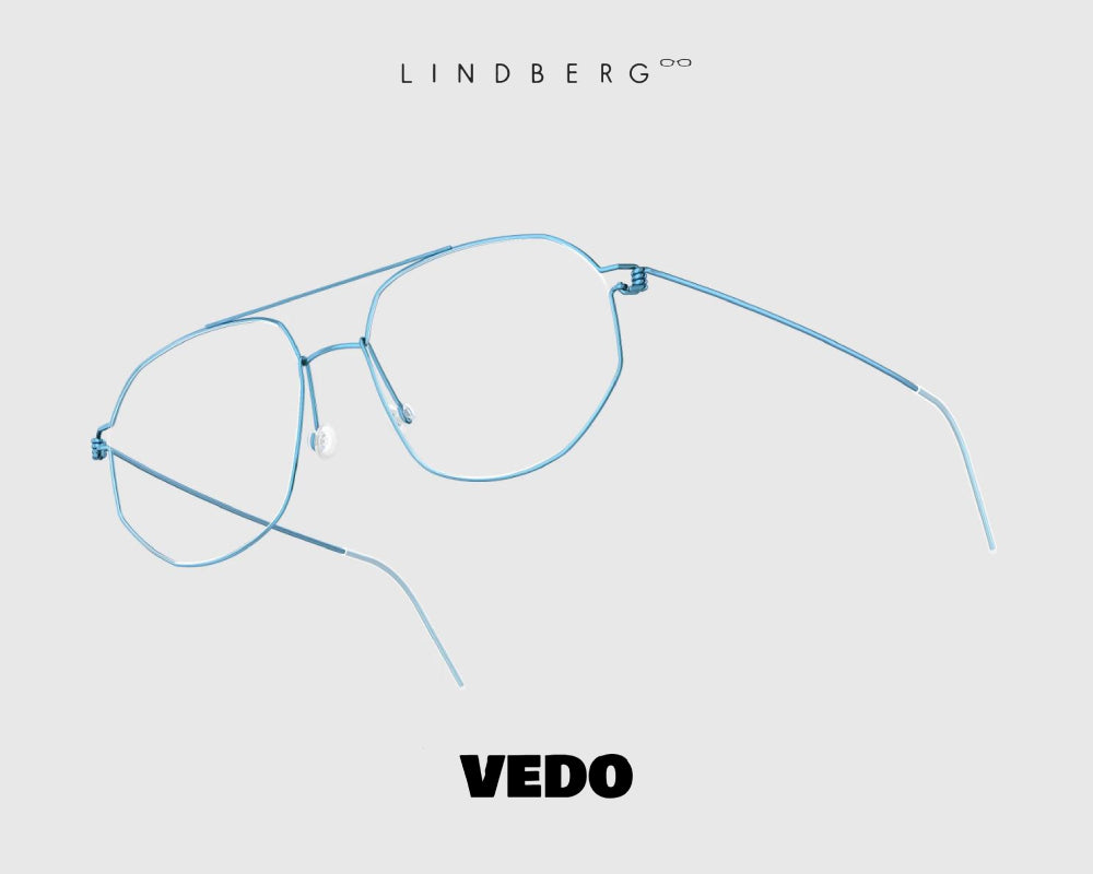 LINDBERG Air Titanium ANDREAS aviator eyeglasses vedosunglasses light blue