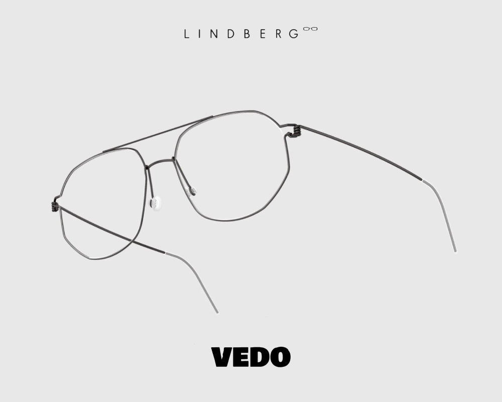 LINDBERG Air Titanium ANDREAS aviator eyeglasses vedosunglasses black
