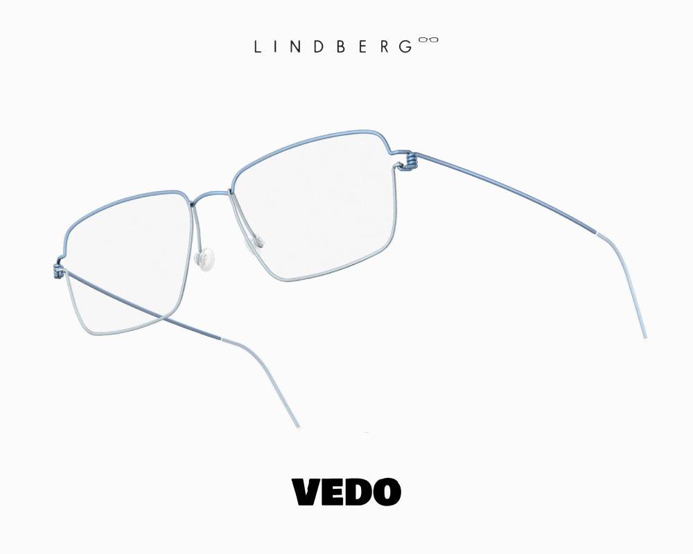 LINDBERG Air Titanium Rim AARON Rectangular Eyeglasses vedosunglasses.com 20-25 light blue
