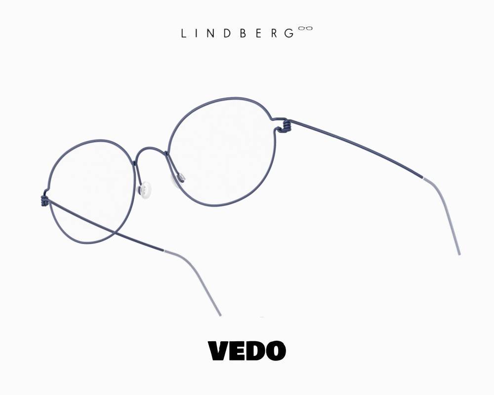 LINDBERG Air Titanium Rim STEFANO Oval Round Eyeglasses vedosunglasses.com U13 BLUE