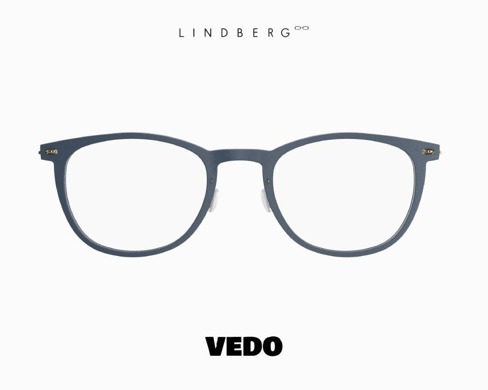 LINDBERG NOW 6529 Titanium Eyeglasses BLUE