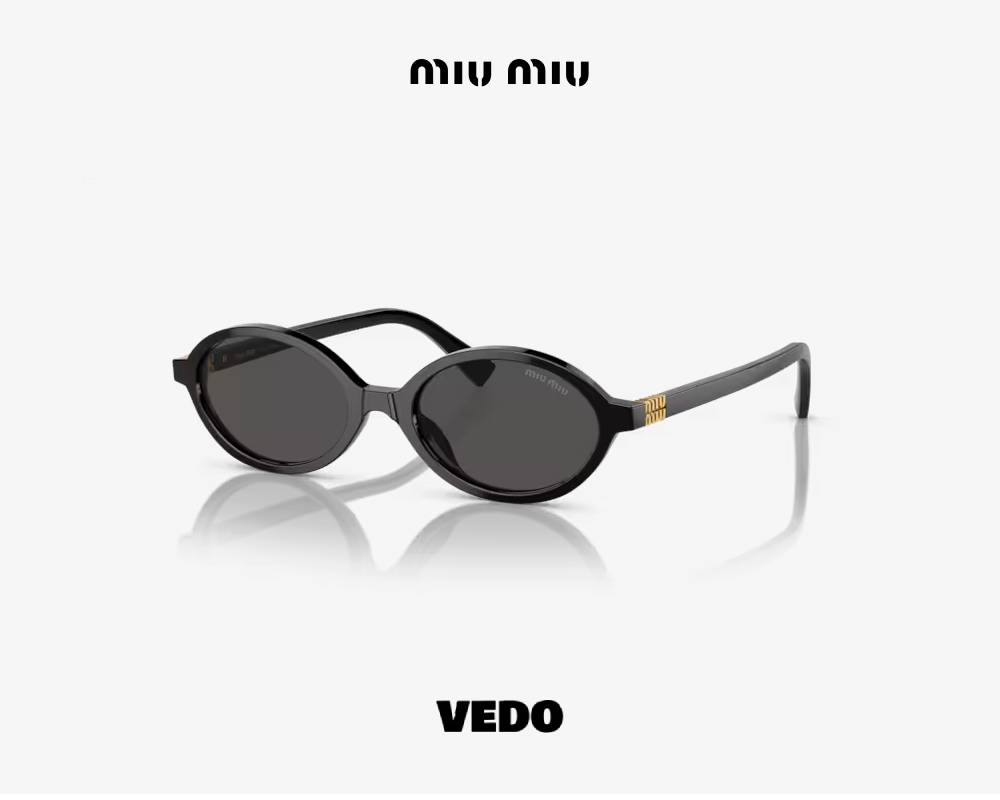 MIU MIU 04ZS - small oval sunglasses