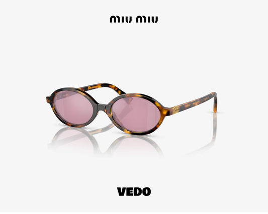 MIU MIU 04ZS - small oval sunglasses