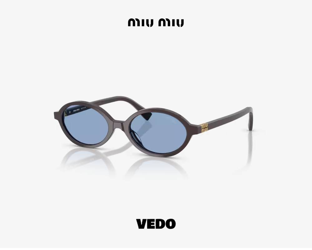 MIU MIU 04ZS - small oval sunglasses