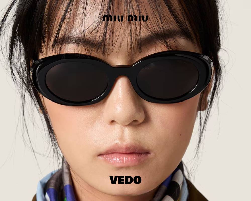 Miu Miu B09S Rêverie Feminine Wraparound Sunglasses vedosunglasses.com black