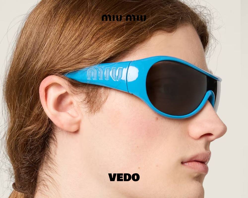 Miu Miu B14 Wraparound Archive 2005 Shield Sunglasses vedosunglasses.com blue