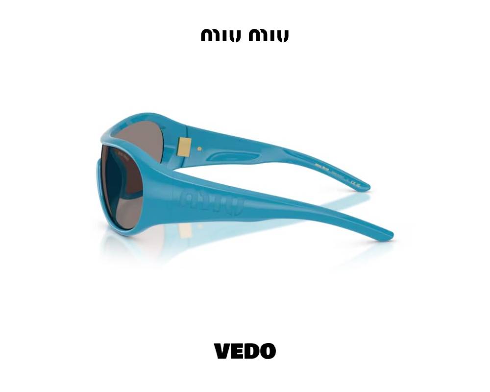 Miu Miu B14 Wraparound Archive 2005 Shield Sunglasses vedosunglasses.com blue