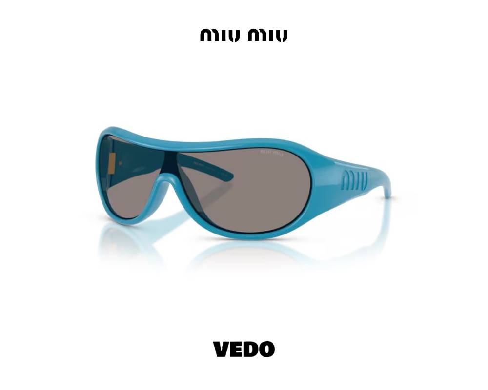 Miu Miu B14 Wraparound Archive 2005 Shield Sunglasses vedosunglasses.com blue