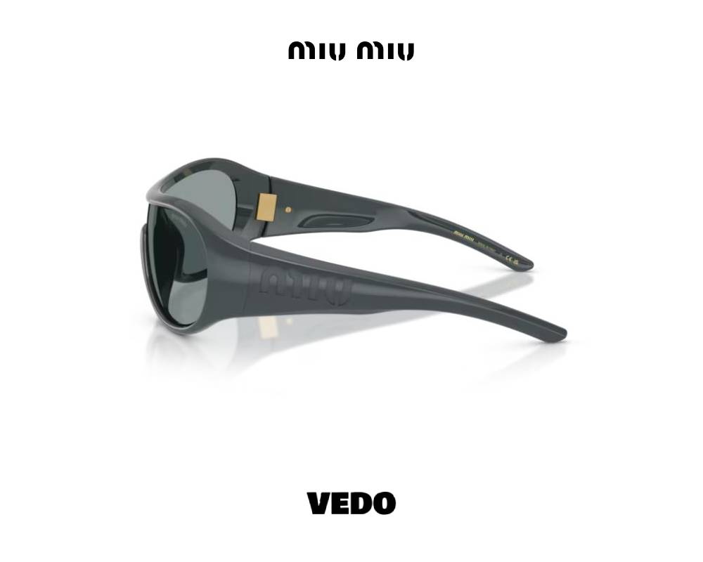 Miu Miu B14 Wraparound Archive 2005 Shield Sunglasses vedosunglasses.com grey