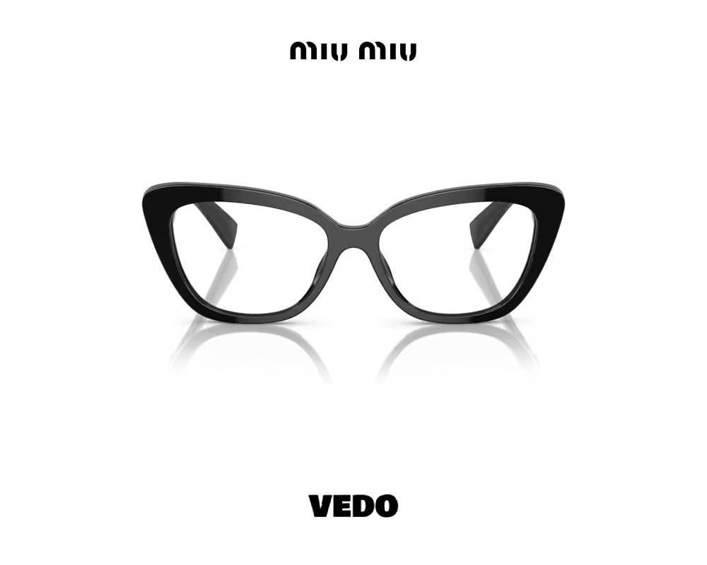 Miu Miu MU 05VV bold Cat-Eye eyewear black