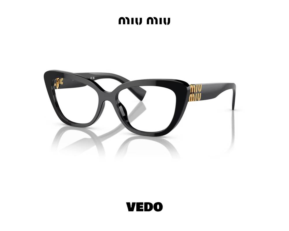 Miu Miu MU 05VV bold Cat-Eye eyewear black