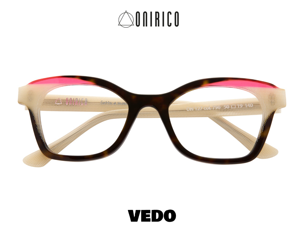 Classy woman eyeglasses ONIRICO ON127 vedosunglasses.com dark brown havana white auctions