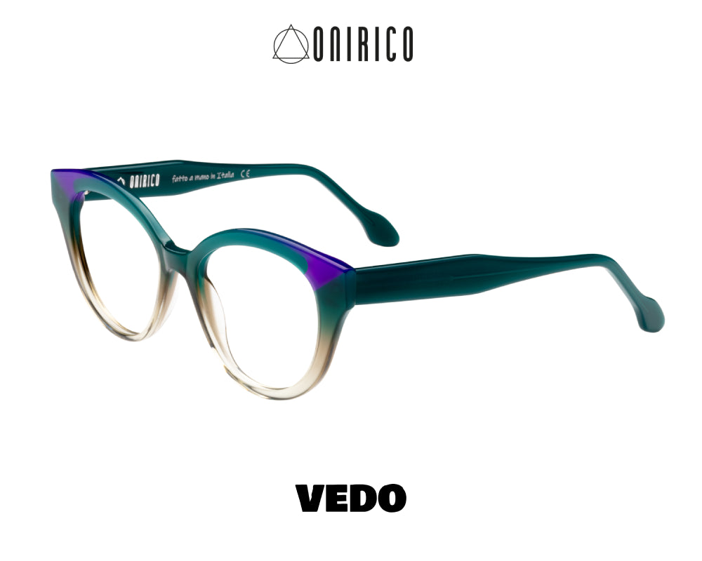 ONIRICO ON112 Round Cat-Eye Eyeglasses vedosunglasses.com turquoise