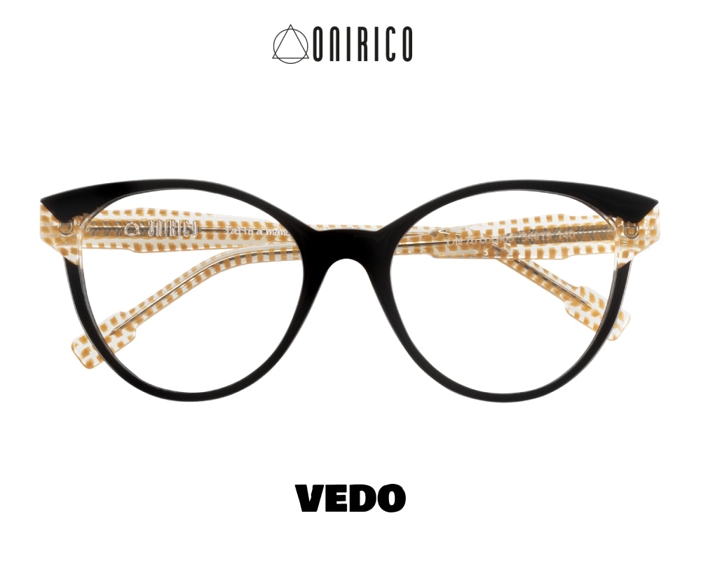ONIRICO ON76 Oversize Cat-Eye Eyeglasses vedosunglasses.com black