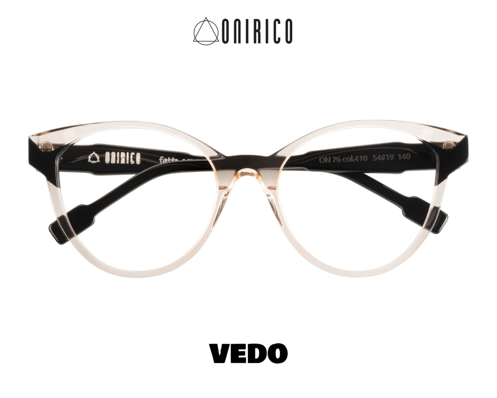 ONIRICO ON76 Oversize Cat-Eye Eyeglasses vedosunglasses.com crystal