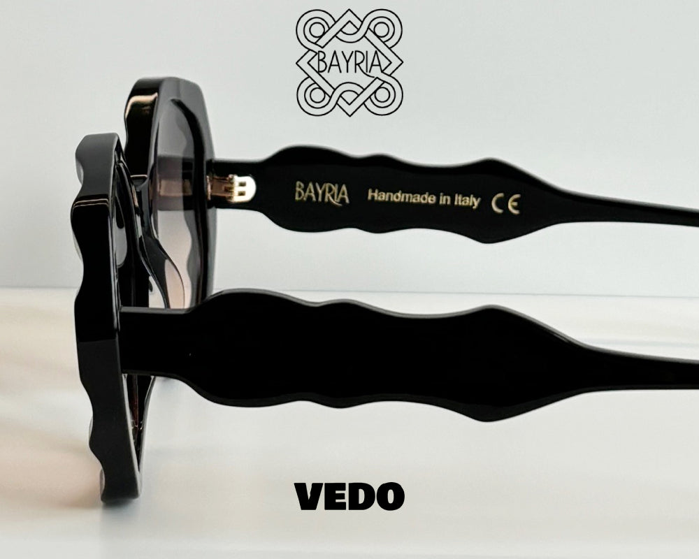 Oversize 3D milling sunglasses BAYRIA Tres Moles vedosunglasses.com black