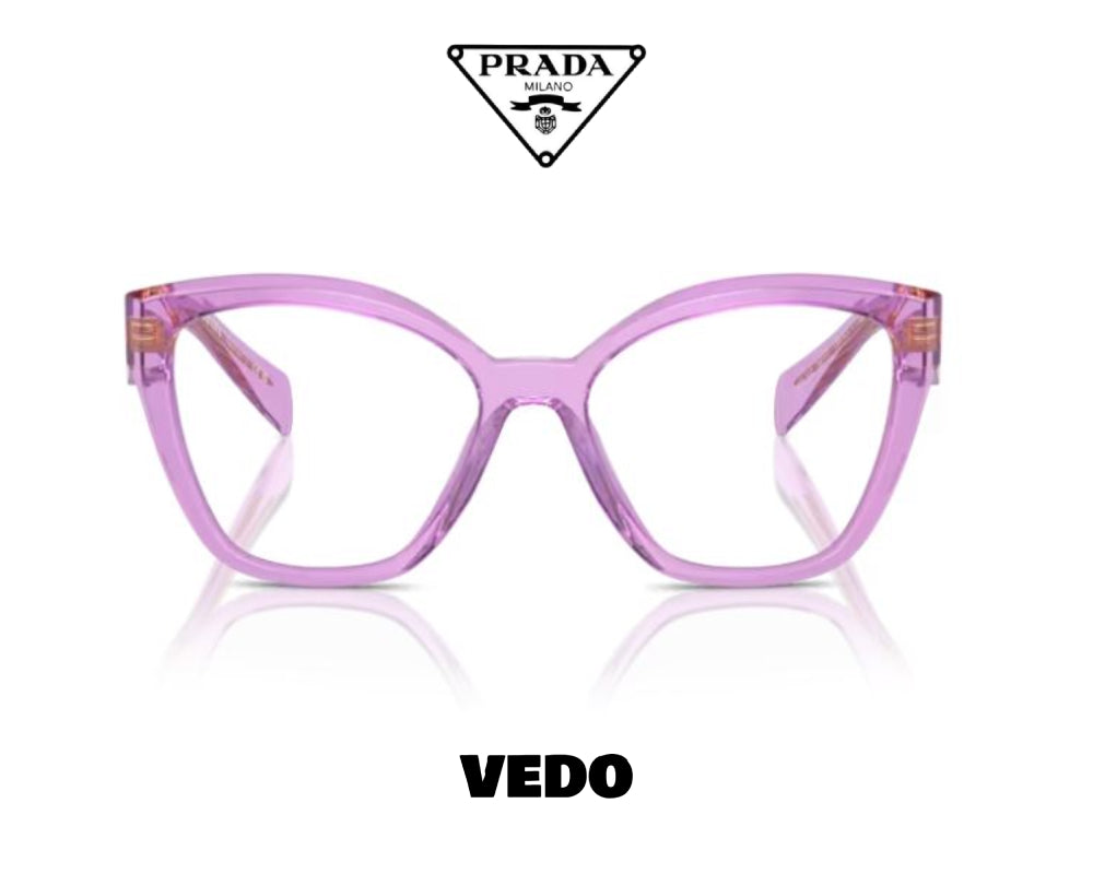 Oversize butterfly PRADA 20ZV eyeglasses vedosunglasses.com pink