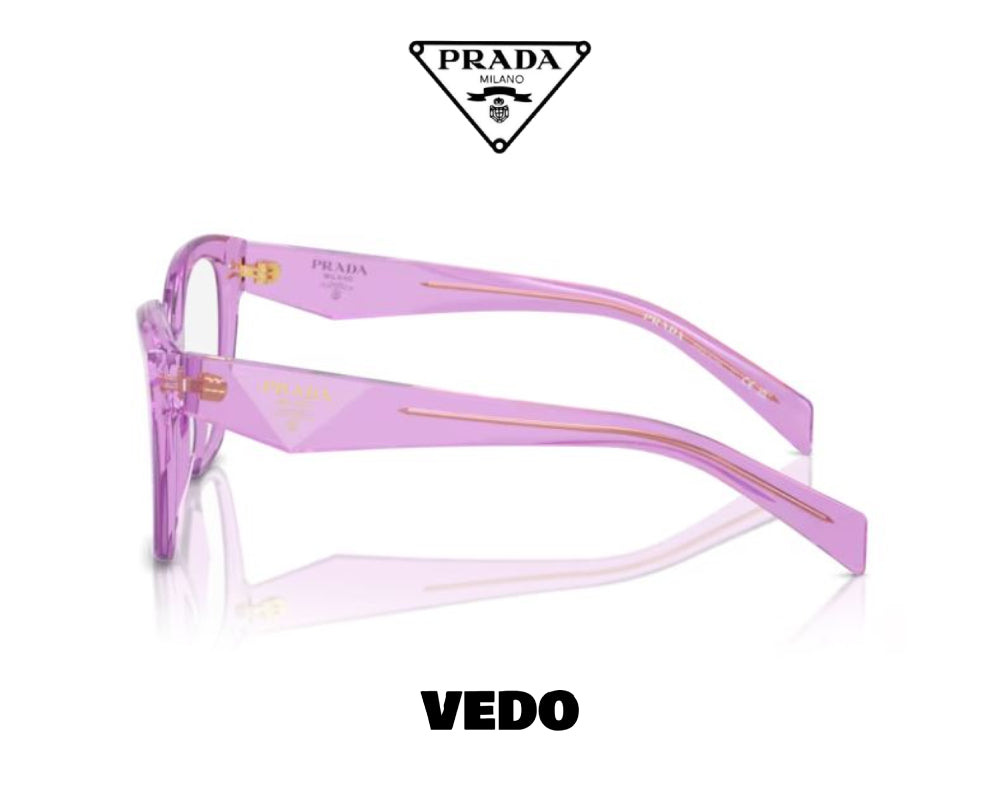 Oversize butterfly PRADA 20ZV eyeglasses vedosunglasses.com violet