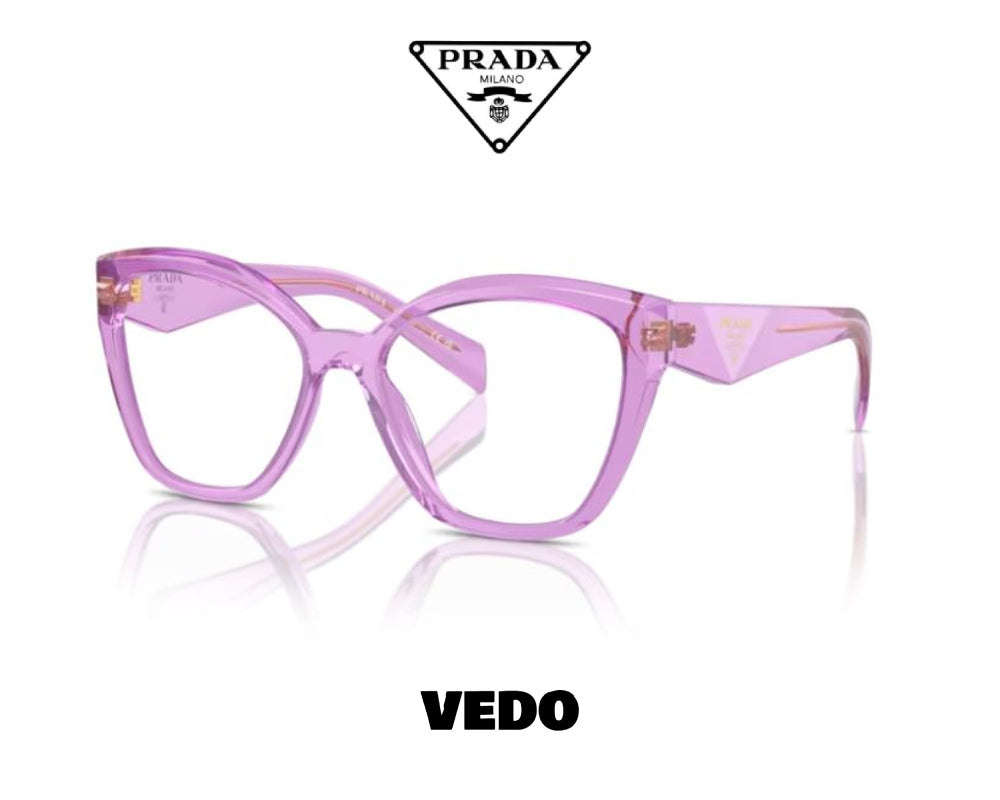 Oversize butterfly PRADA 20ZV eyeglasses vedosunglasses.com liliac