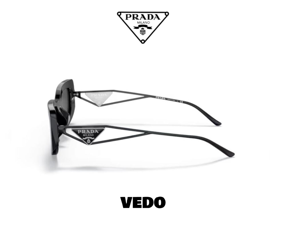 Prada PR 14YS square sunglasses vedosunglasses.com black