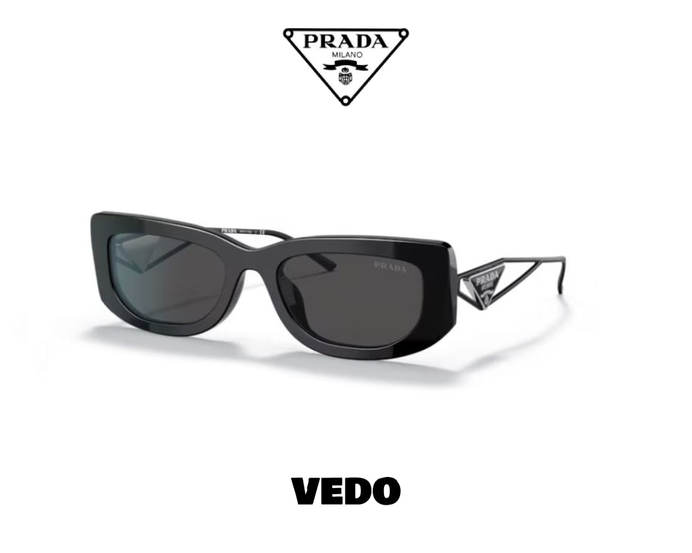 Prada PR 14YS square sunglasses vedosunglasses.com black