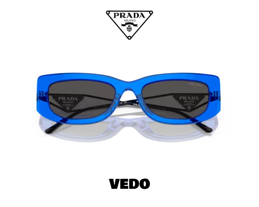 Prada PR 14YS square sunglasses vedosunglasses.com blue