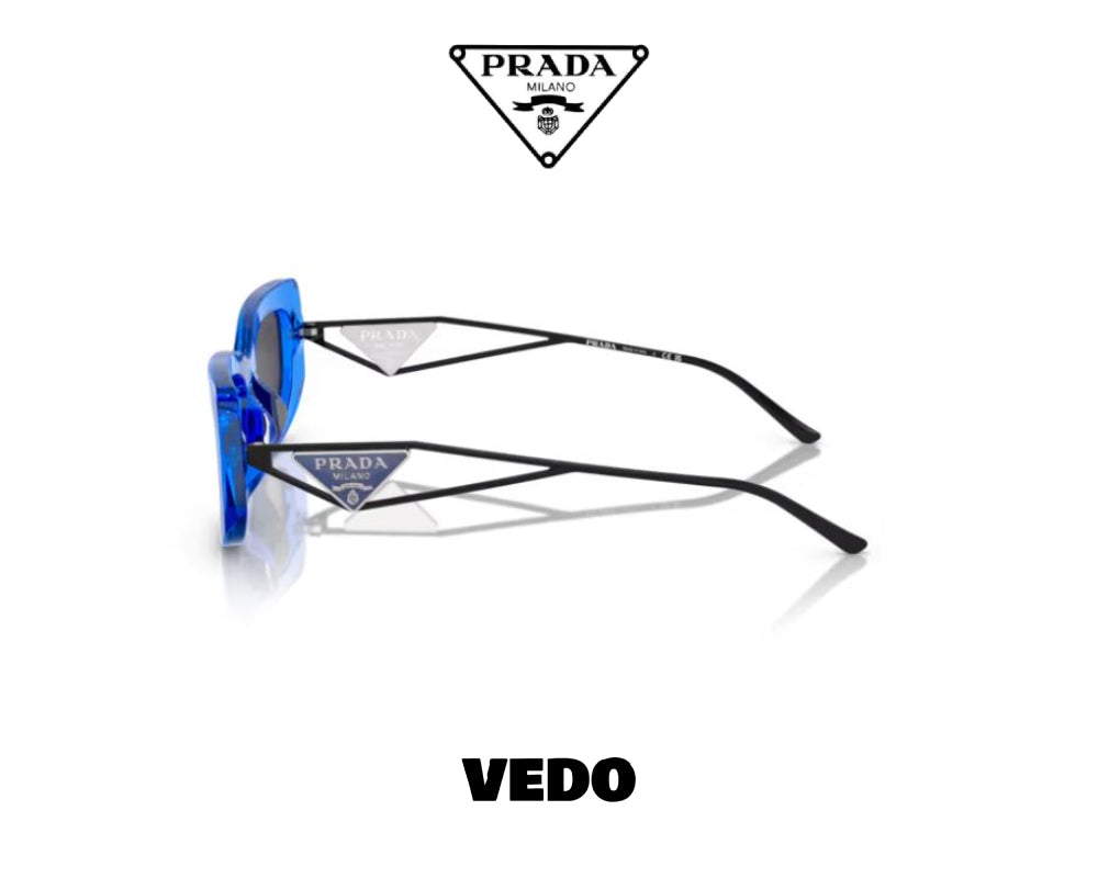 Prada PR 14YS square sunglasses vedosunglasses.com blue