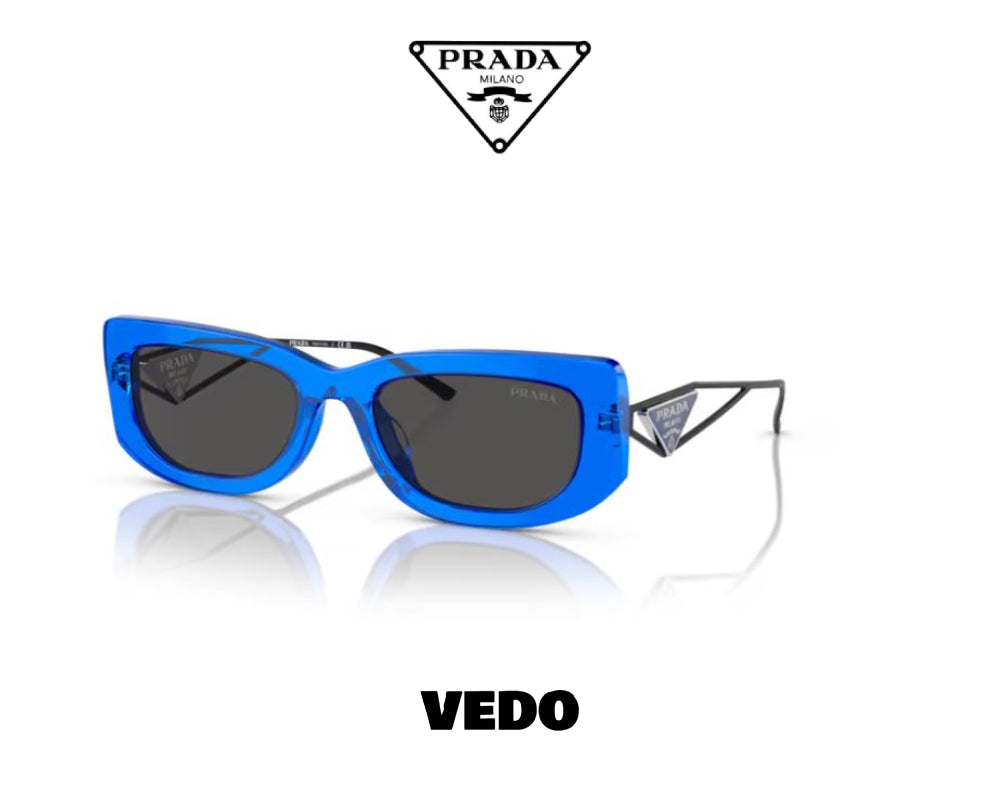 Prada PR 14YS square sunglasses vedosunglasses.com blue