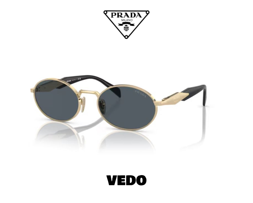 Prada PR 65ZS oval sunglasses vedosunglasses.com black