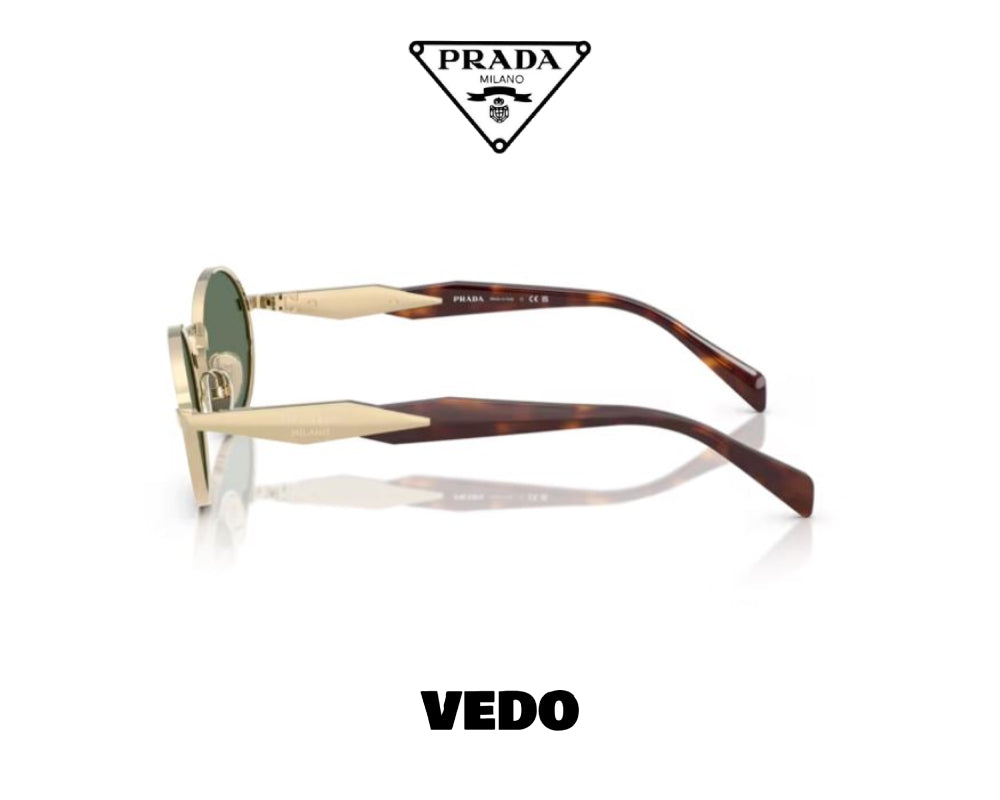 Prada PR 65ZS oval sunglasses vedosunglasses.com brown havana green