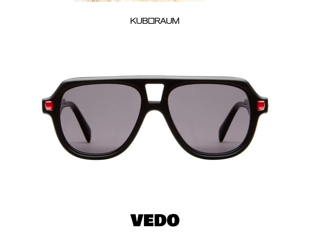 Oversize acetate aviator sunglasses KUBORAUM Q4