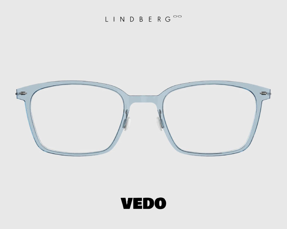 Rectangular LINDBERG NOW 6536 eyeglasses vedosunglasses light blue