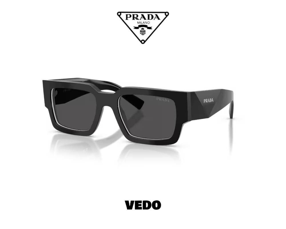 Squared Prada PR B17S Sunglasses black
