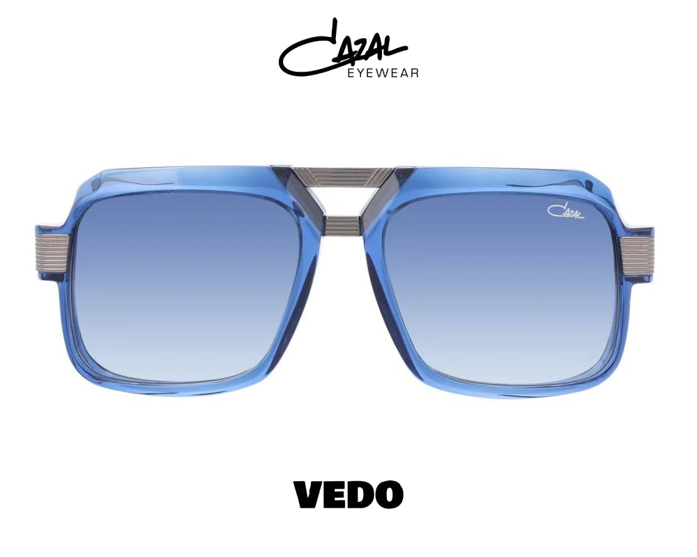 Squared aviator CAZAL Legends model 669 vedosunglasses blue