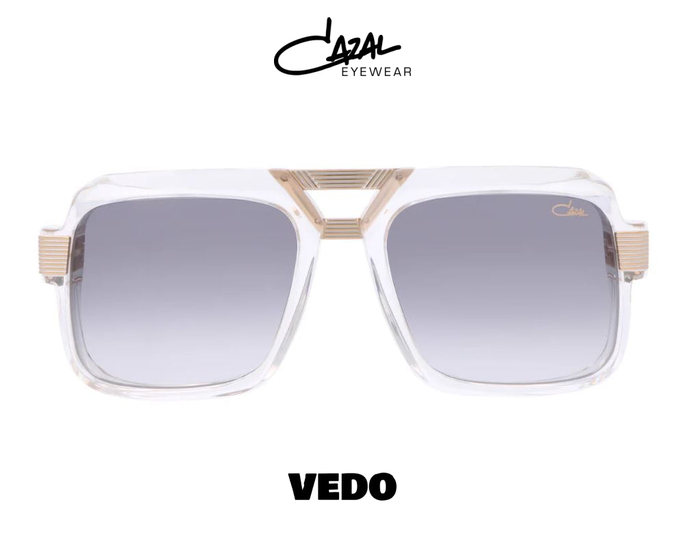 Squared aviator CAZAL Legends model 669 vedosunglasses crystal