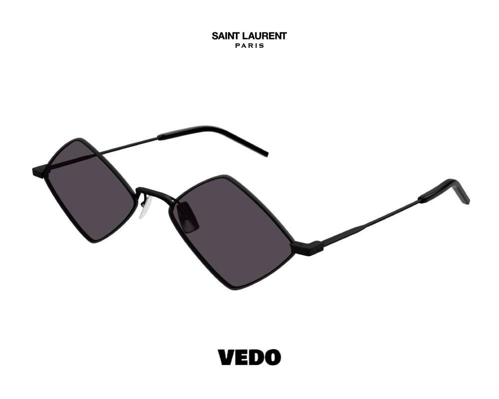 YSL Saint Laurent SL 302 LISA metal Sunglasses black
